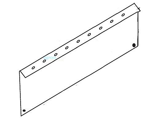 Pentair MegaTherm 1430 Middle Front Panel | 10554407