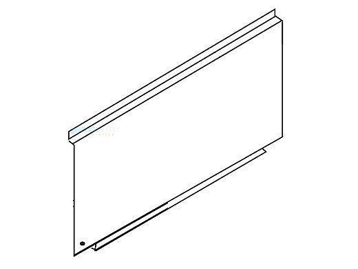 Pentair MegaTherm 600 Lower Front Panel/Heat Shield Weldment | 10554602