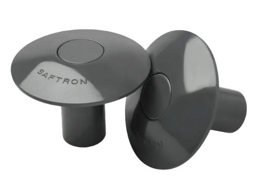 Saftron Anchor Socket Cover 5.75" Diameter x .75"H | Pairs | Graphite Gray  | ASC-GG