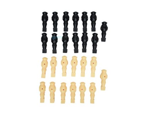 Hathaway Tournament Style Replacement Foosball Players | Set of 22 | NG5010 BG5010