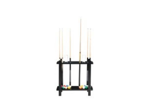 Hathaway Classic Floor Billiard Pool Cue Rack | Black | NG2567-BK BG2567-BK