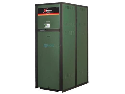 RayPak P-1505A XTherm Cold Run Low NOx Condensing Pool Heater with Versa Control | Natural Gas 1,500,000 BTUH | Cupro Nickel Heat Exchanger | 014392