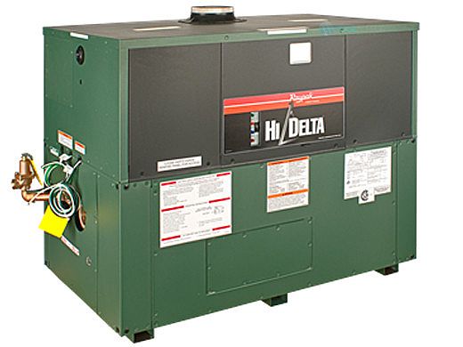 Raypak HI Delta P652C Commercial Indoor-Outdoor Swimming Pool Heater | Natural Gas 650,000 BTUH | 016062