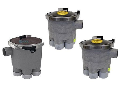 Pentair In-Floor formerly A&A Manufacturing Duo Valve System Low Profile 2" Actuator Valve Complete | 550846 | 224000