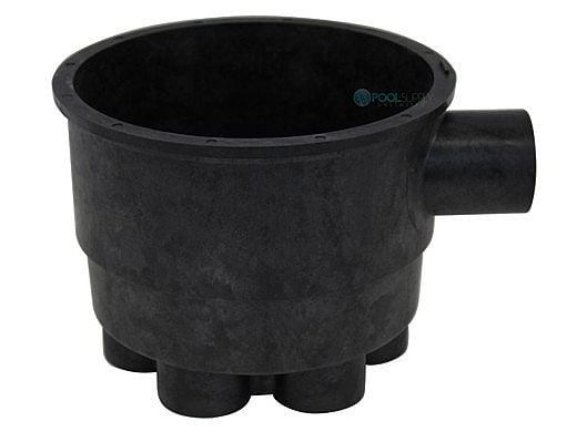 Pentair In-Floor formerly A&A Manufacturing 6 Port 1.5" Low Profile Valve Housing | Black | 549132 | 230020