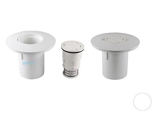 Pentair In-Floor formerly A&A Manufacturing Style 2 Vinyl G2 Complete Head | White | 569601 | 228061