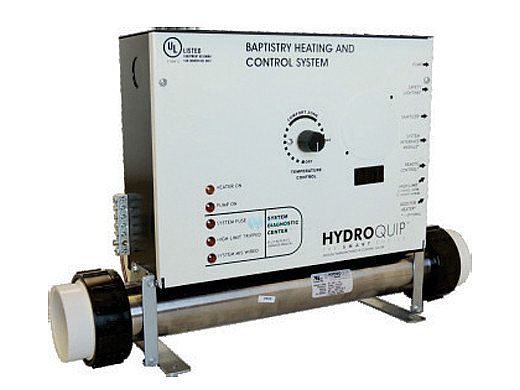 HydroQuip 5.5 kW Baptistry Heating Control System without Pump Option | BCS6000-U
