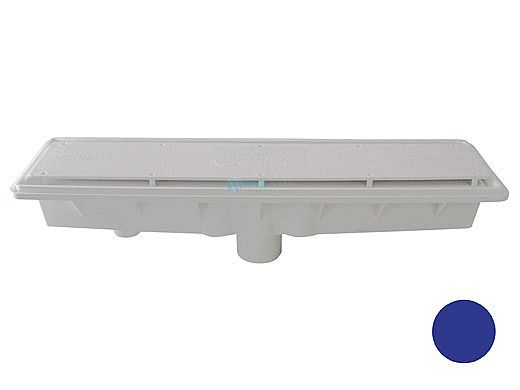 Pentair In-Floor formerly A&A Manufacturing AVSC Single Suction Standard Top Channel Drain | Dark Blue | 571874 | 285006