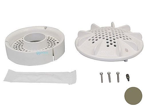 Pentair In-Floor formerly A&A Manufacturing PDR2 Drain Retro Fit Kit | Gold | 564818 | 290228