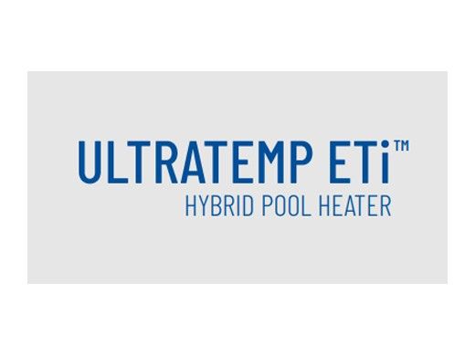 Pentair UltraTemp ETI Hybrid Heater | Natural Gas 220K | Black | 460970
