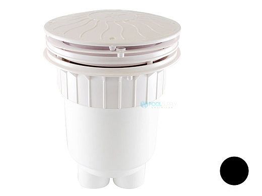 Pentair In-Floor formerly A&A Manufacturing 10" Round Debris Removal Drain with Sump Aquastar | Black | 570695 | 297100