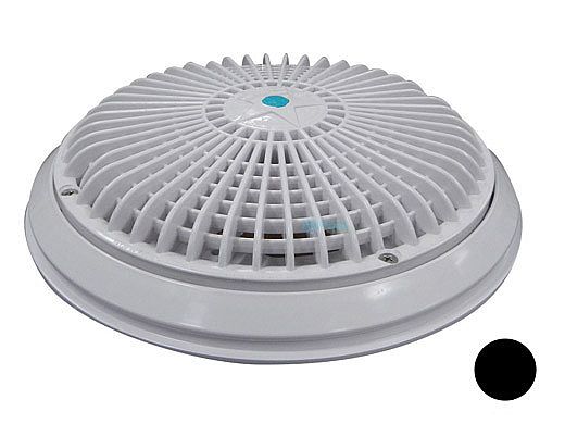 Pentair In-Floor formerly A&A Manufacturing Aquastar 10" Round Star Anti Vortex Drain | Black | 569491 | 280184