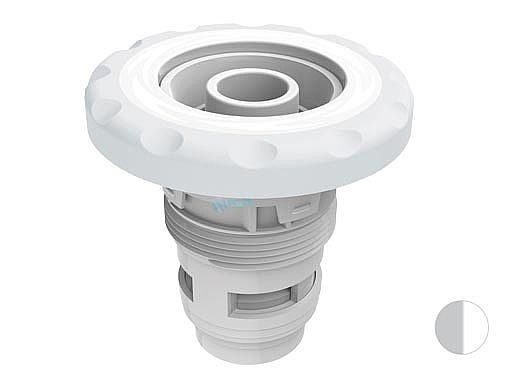 Pentair In-Floor formerly A&A Manufacturing Jet Barrel with Rubber Mold | White/Light Gray | 574522