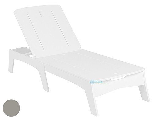 Ledge Lounger Mainstay Collection Chaise | Gray | LL-MS-C-GRY