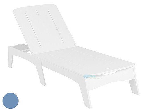 Ledge Lounger Mainstay Collection Chaise | Sky Blue | LL-MS-C-SB