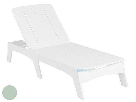 Ledge Lounger Mainstay Collection Chaise | Sage Green | LL-MS-C-SG