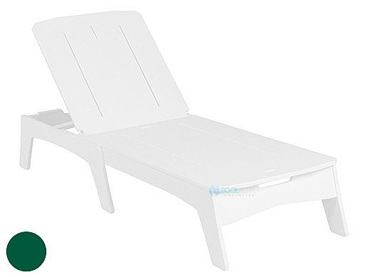 Ledge Lounger Mainstay Collection Chaise | Green | LL-MS-C-GN