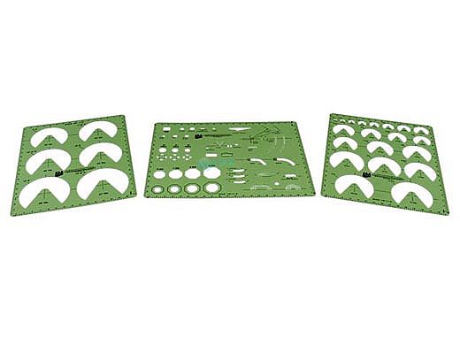 A&A Quikdraw Drafting Template Set | 777705