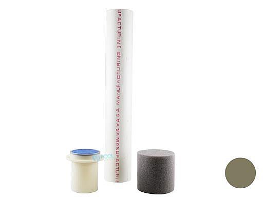 Pentair In-Floor formerly A&A Manufacturing G4 Floor Fitting Assembly with Riser | Gold | 574864