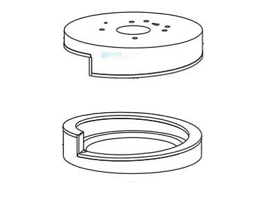 Raypak 259/409 Refractory Top & Bottom Kit | 014127F