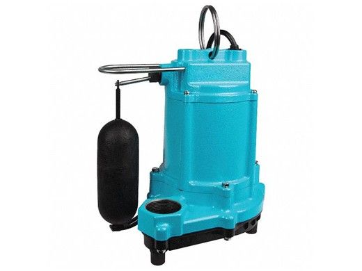 Franklin Electric Little Giant 6EC Series Submersible Sump Pump | 6EC-CIA-SFS .33HP 115V 53 GPM 20-Foot Power Cord | 506804