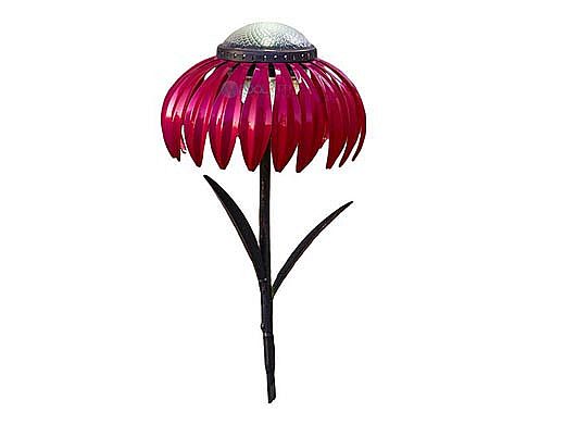 Desert Steel Coneflower Solar Light | 409-312