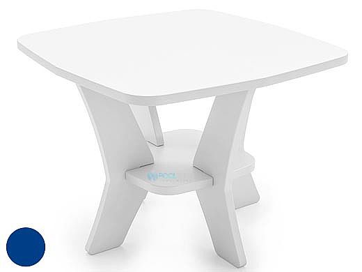 Ledge Lounger Mainstay Collection Square Outdoor Side Table | Navy | LL-MS-ST-SQ-NY