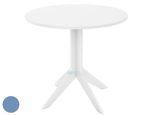 Ledge Lounger Mainstay Collection 26" Round Outdoor Bistro Table | Sky Blue | LL-MS-BT-26RD-SB