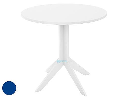 Ledge Lounger Mainstay Collection 30" Round Outdoor Bistro Table | Navy | LL-MS-BT-30RD-NY