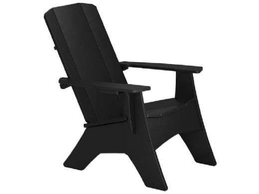 Ledge Lounger Mainstay Collection Outdoor Ultimate Adirondack | Black | 14213-43
