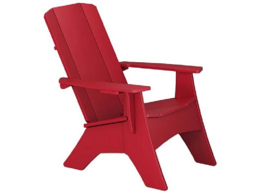 Ledge Lounger Mainstay Collection Outdoor Ultimate Adirondack | Red | 14213-47