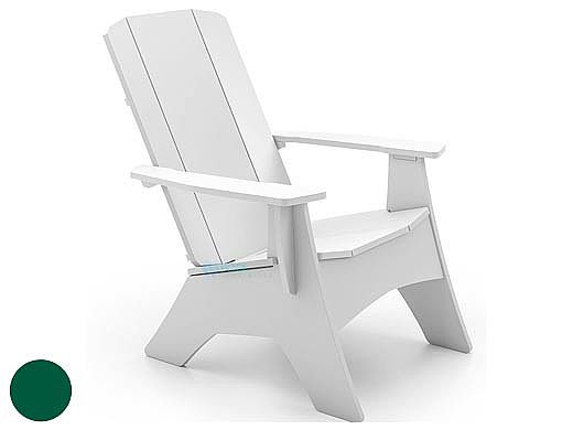 Ledge Lounger Mainstay Collection Outdoor Adirondack | Green | LL-MS-A-GN | LL-MS-A-R-GN