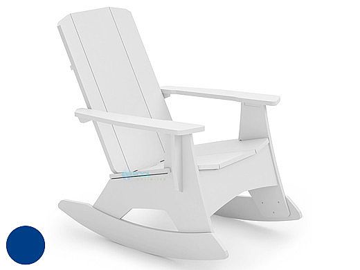 Ledge Lounger Mainstay Collection Outdoor Adirondack Rocker | Navy | LL-MS-AR-NY