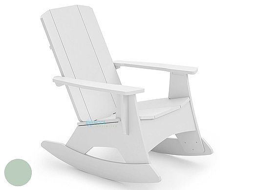 Ledge Lounger Mainstay Collection Outdoor Adirondack Rocker | Sage Green | LL-MS-AR-SG