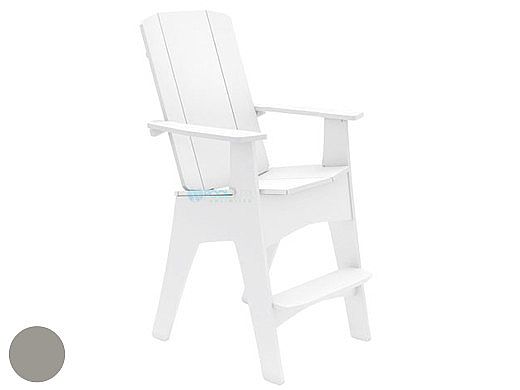 Ledge Lounger Mainstay Collection Outdoor Adirondack Tall | Gray | LL-MS-AT-GRY