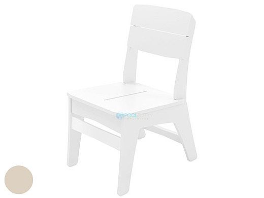 Ledge Lounger Mainstay Collection Outdoor Dining Side Chair | Cloud | LL-MS-DC-CD