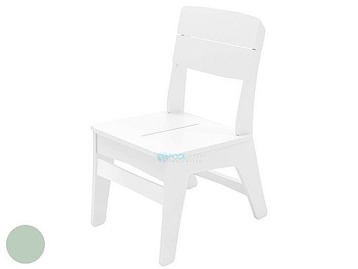 Ledge Lounger Mainstay Collection Outdoor Dining Side Chair | Sage Green | LL-MS-DC-SG