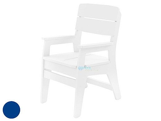 Ledge Lounger Mainstay Collection Outdoor Dinning Armchair | Navy | LL-MS-DCA-NY