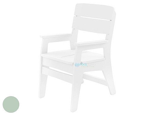 Ledge Lounger Mainstay Collection Outdoor Dinning Armchair | Sage Green | LL-MS-DCA-SG