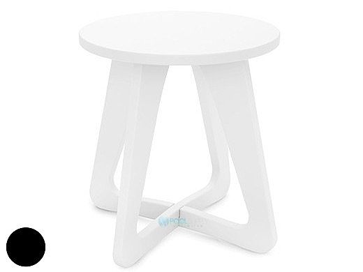 Ledge Lounger Mainstay Collection Outdoor Stool | Black | LL-MS-SL-BK