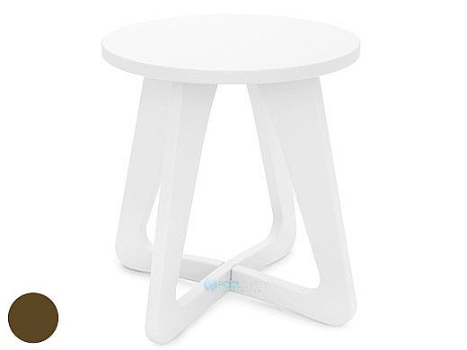 Ledge Lounger Mainstay Collection Outdoor Stool | Brown | LL-MS-SL-BN
