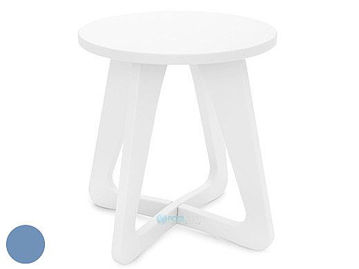 Ledge Lounger Mainstay Collection Outdoor Stool | Sky Blue | LL-MS-SL-SB