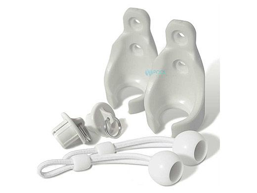 Coolaroo Bungee Tie Down Conversion Kit | White | Z 11-BUNGEE CKW