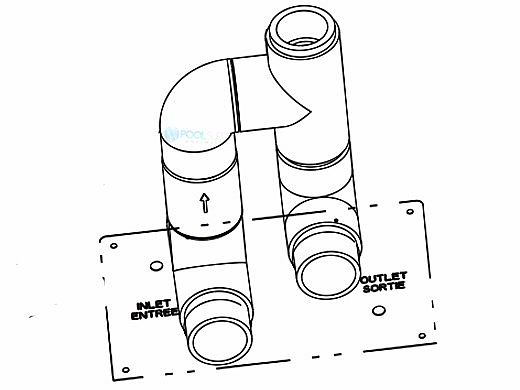 Raypak Bypass Assembly Kit | H000365