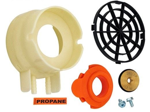 Jandy JXi Propane Orifice Conversion Kit for Model 260 | Natural to Propane Gas | R0591606