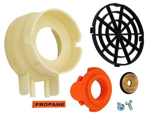 Jandy JXi Propane Orifice Conversion Kit for Model 400 | Natural to Propane Gas | R0591608