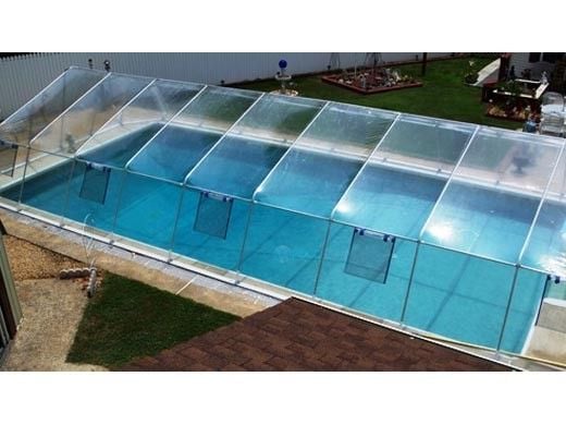 Fabrico Sun Dome All Vinyl Dome for InGround Pools | 24' x 34' | 211505