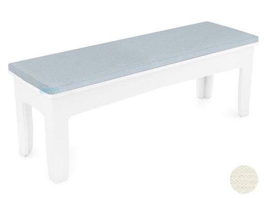 Ledge Lounger Mainstay Collection Outdoor 25" Dining Bench Cushion | Standard Fabric Oyster | LL-MS-DB25-C-STD-4642