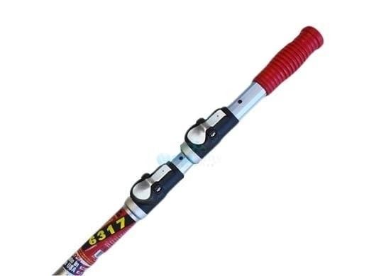 Skimlite 6000 Snaplite Series Button Lock Pole | 6' to 17' | 3-Pieces | 6317