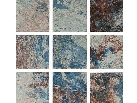 National Pool Tile Aztec 2x2 Series | Cobalt Blue | AZ206